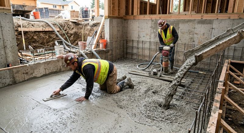 Basement Concrete Installation in Morganton, GA