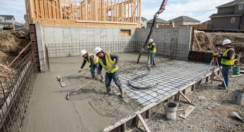 Basement Concrete Installation in Morganton, GA