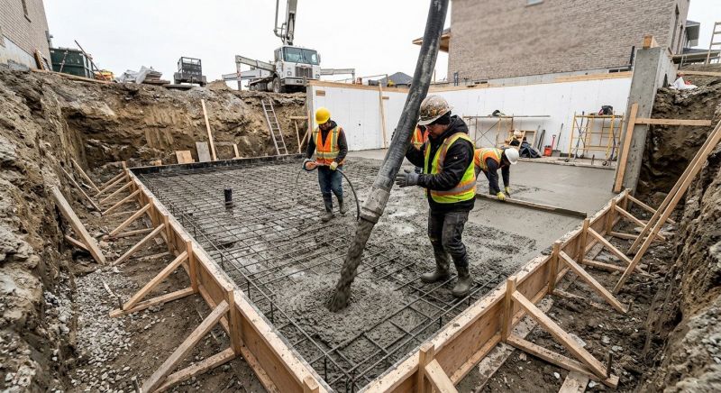 Basement Concrete Pouring in Blue Ridge, GA