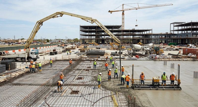 Commercial Slab Construction in Ducktown, TN