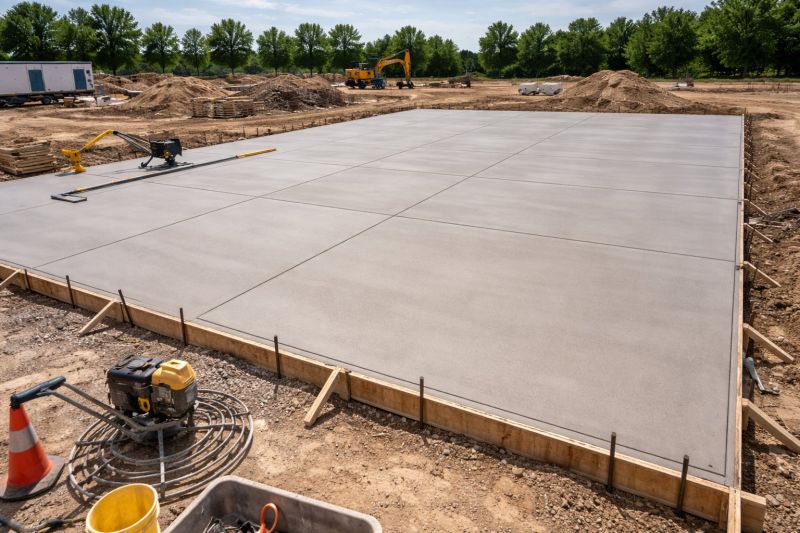Commercial Slab Construction in Morganton, GA