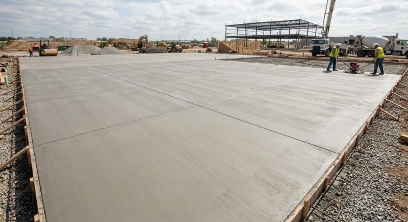 Commercial Slab Construction in Union County, GA