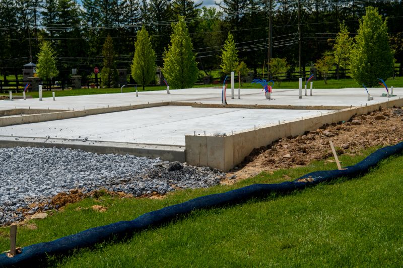 Commercial Slab Installation in Murphy, NC
