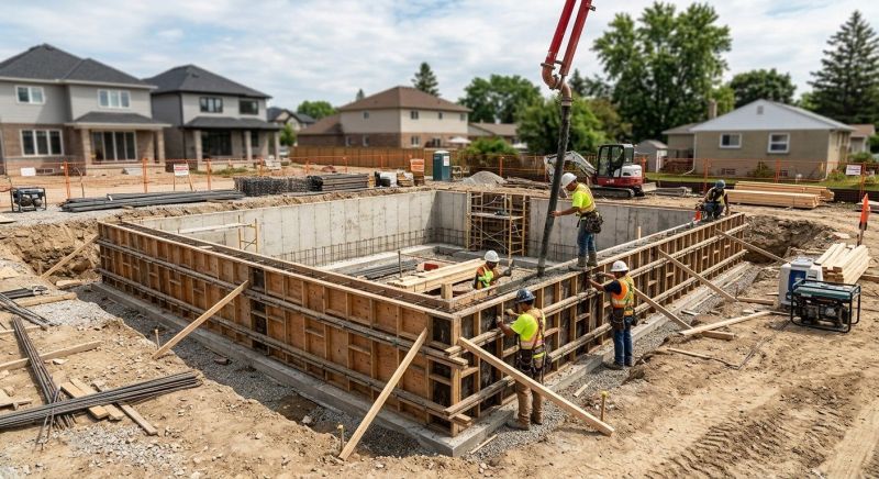 Foundation Construction in Blue Ridge, GA