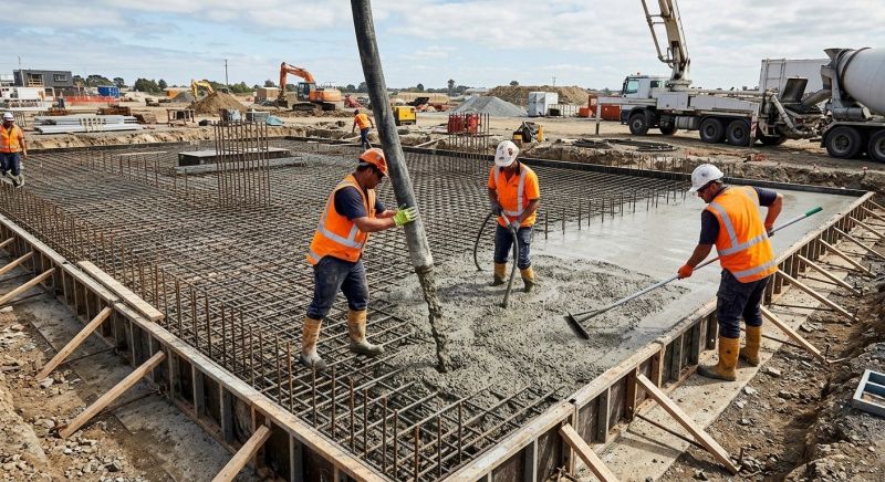 Foundation Wall Pouring in Blue Ridge, GA