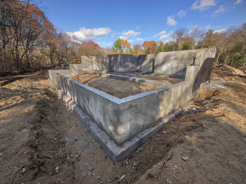 Foundation Wall Pouring in Murphy, NC