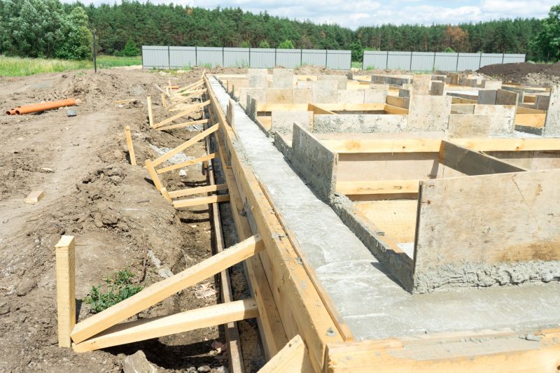 House Footing Construction in Blue Ridge, GA