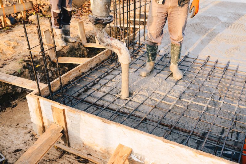 Poured Foundation Installation in Blue Ridge, GA